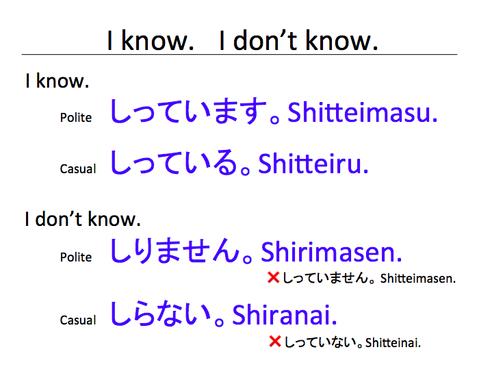 I know. I don't know.