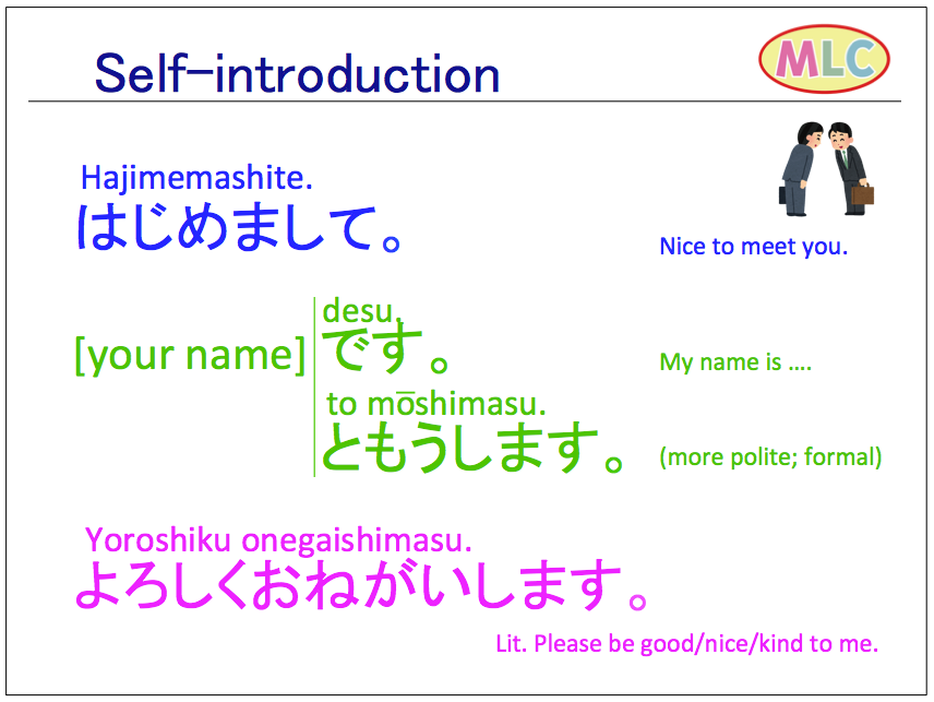 word for presentation in japanese