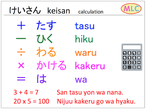 けいさん　keisan calculation