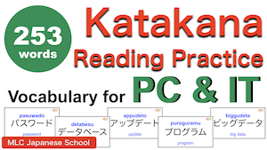 Katakana Words for PC & IT