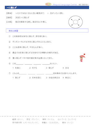 ~に限らず